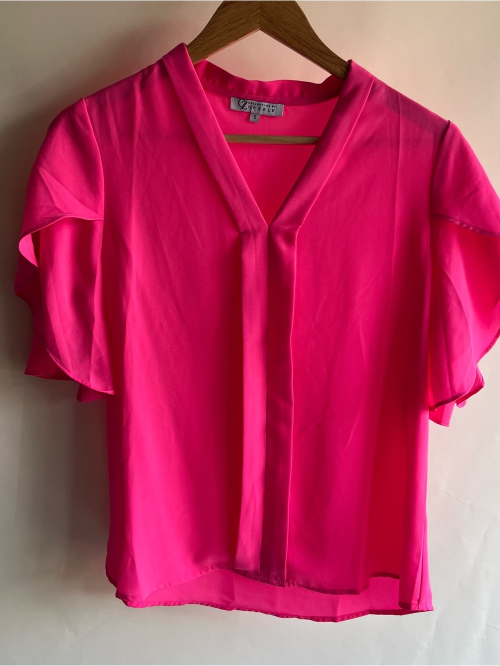 CZ Collection By Cezele Blouse Sz Sm Women’s Short Sleeve Shirt Top EUC